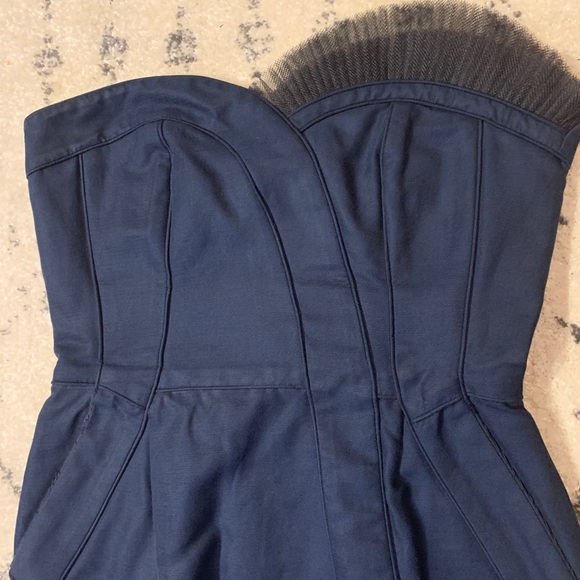 Marc Jacobs asymmetrical Kitty dress navy - Picture 4 of 8